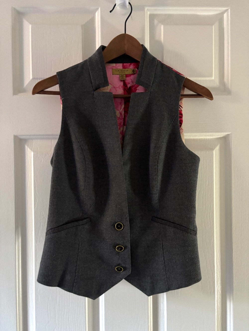 Ted Baker London Waistcoat, Women Size 2 (US4)